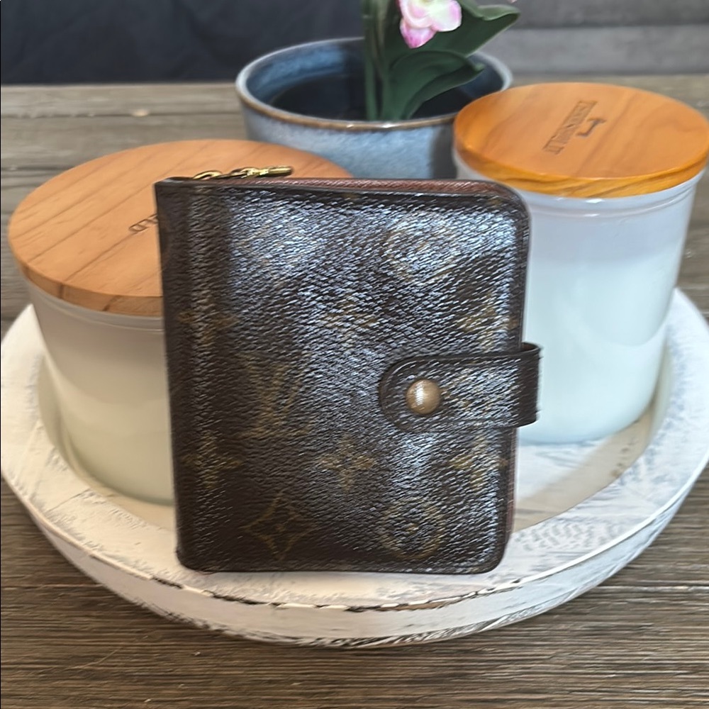 Louis Vuitton Dark Brown Monogram Wallet